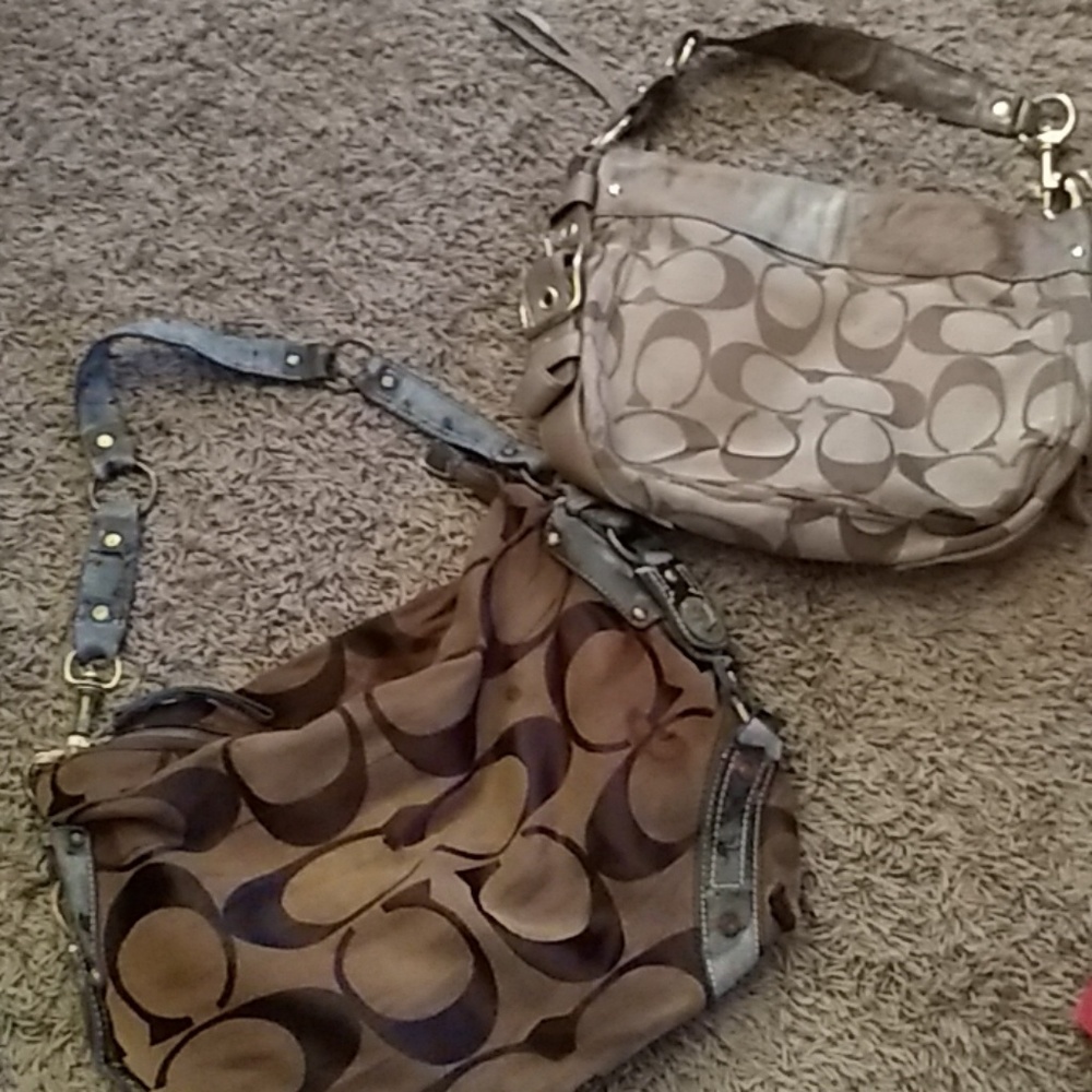 Authentic coach bag bundle - Picture 2 of 3